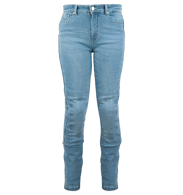 JOE ROCKET WOMEN'S LOTUS ARMOURED JEANS 28 LIGHT BLUE JRC24241-4