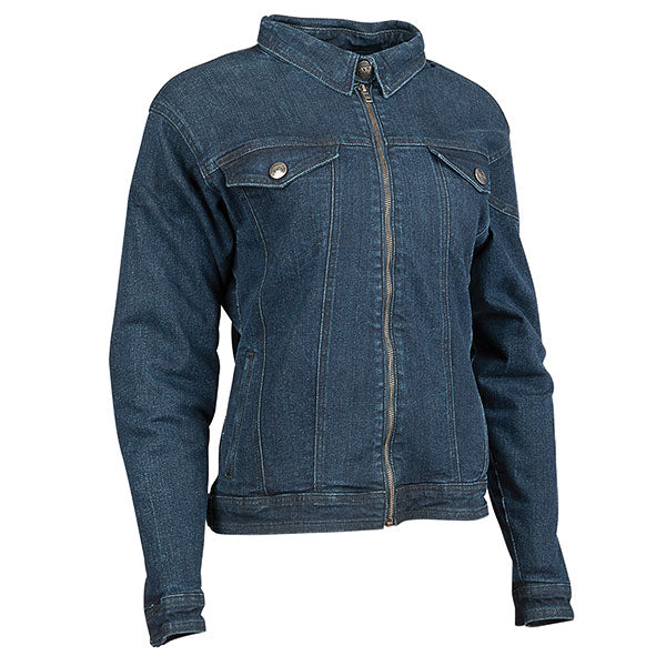 SPEED & STRENGTH WOMEN'S HEART & SOUL DENIM JACKET XS BLUE SSC24210-10
