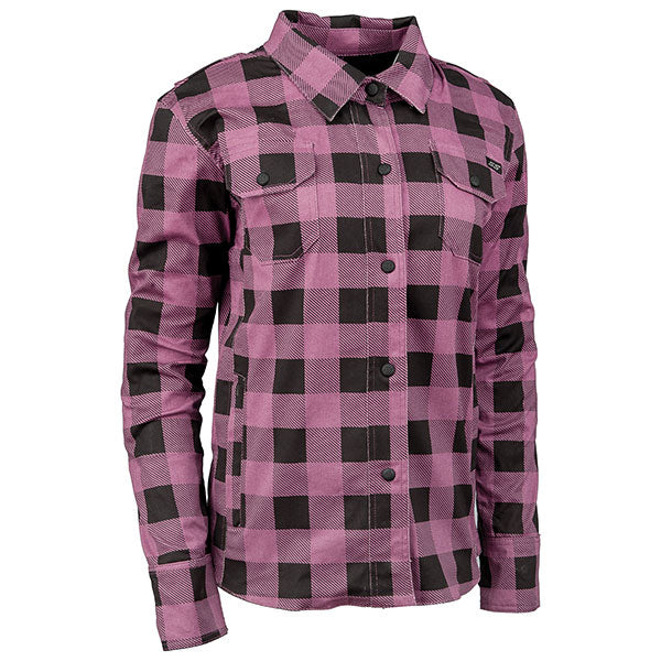 SPEED AND STRENGTH WOMEN'S SPEED SOCIETY ARMOURED MOTORCYCLE SHIRT XS PLUM SSC24230-10