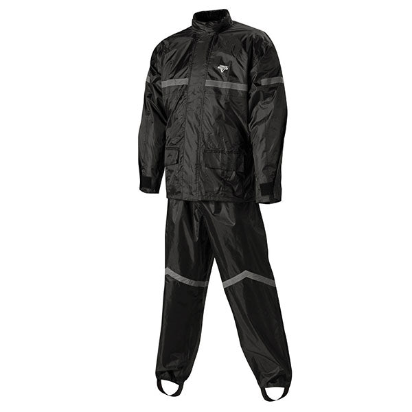 NELSON RIGG STORMRIDER MOTORCYCLE RAIN SUIT LARGE BLACK SR-6000-BLK-03-LG