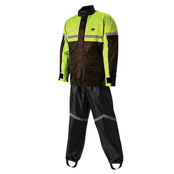 NELSON RIGG STORMRIDER MOTORCYCLE RAIN SUIT 3XL HIGH-VISIBILITY YELLOW SR-6000-HVY-06-3XL