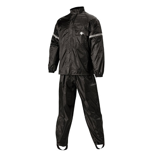 NELSON RIGG WEATHERPRO MOTORCYCLE RAIN SUIT LARGE BLACK WP-8000-BLK-03-LG
