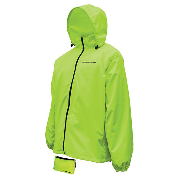 NELSON RIGG COMPACT PACK JACKET SMALL HIGH-VISIBILITY CJ-HVY-SM