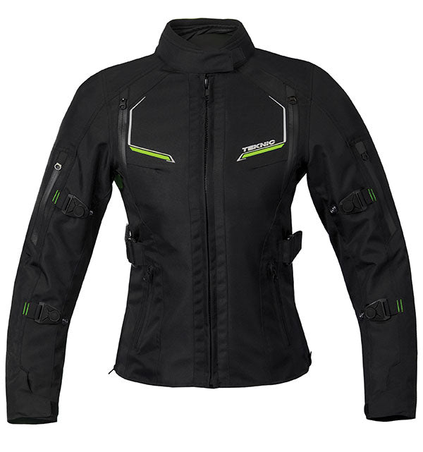 TEKNIC WOMEN'S EXPLORER TEXTILE JACKET XL HIGH VISIBILITY/BLACK 4-652867