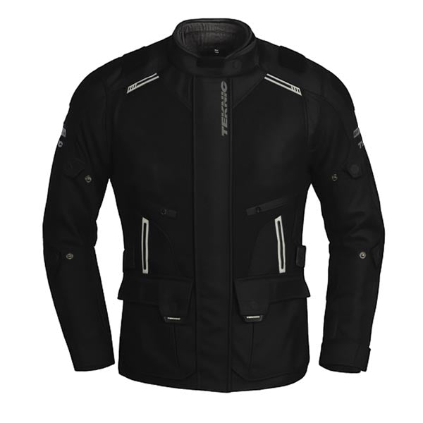 TEKNIC TERRAIN WOMEN'S WATERPROOF TEXTILE JACKET BLACK LARGE 4-653206