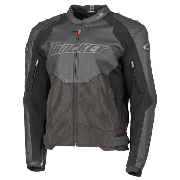 JOE ROCKET SPEEDMASTER MENS LEATHER JACKET BLACK SMALL JRC27111-1