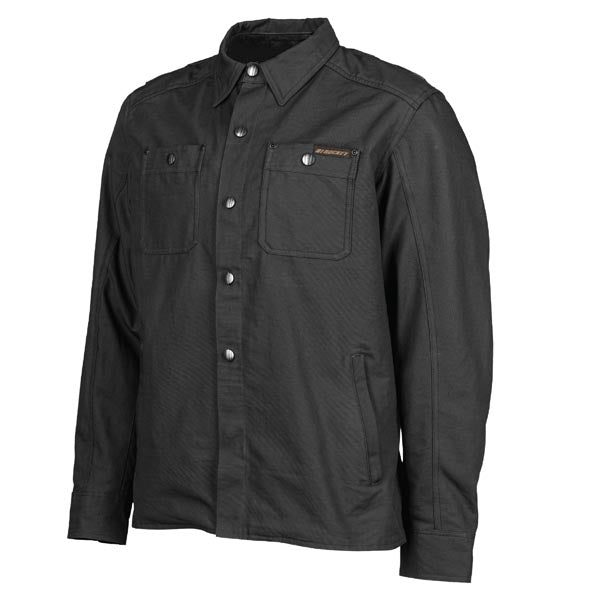 JOE ROCKET STEEL CITY 15.0 MENS PROTECTIVE MOTO SHIRT BLACK SMALL JRC27132-1