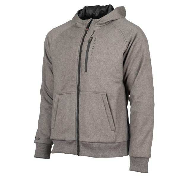 JOE ROCKET REACTOR MENS FULL-ZIP PROTECTIVE HOODY GREY SMALL JRC27130-8