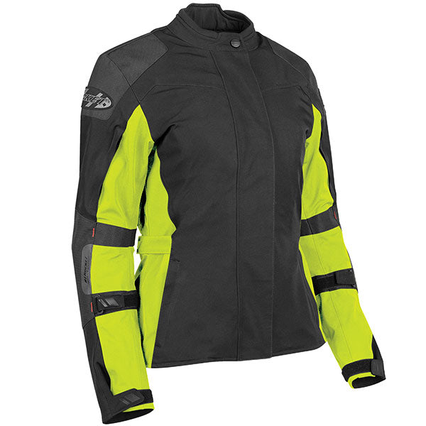 JOE ROCKET ALTER EGO 15.0 3-IN-1 WOMEN'S TEXTILE JACKET LARGE HIGH-VISIBILITY JRC23210-18