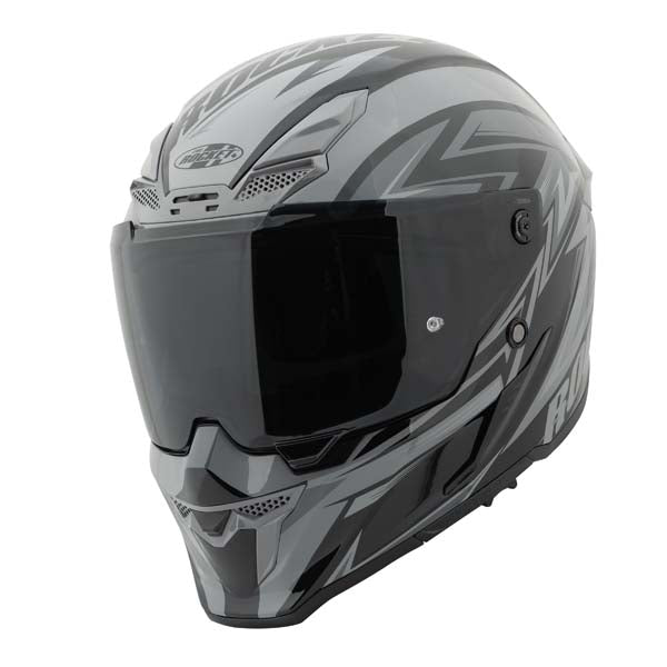 JOE ROCKET RKT 240-SERIES REACTOR FULL FACE HELMET LARGE GREY JRC26181-21