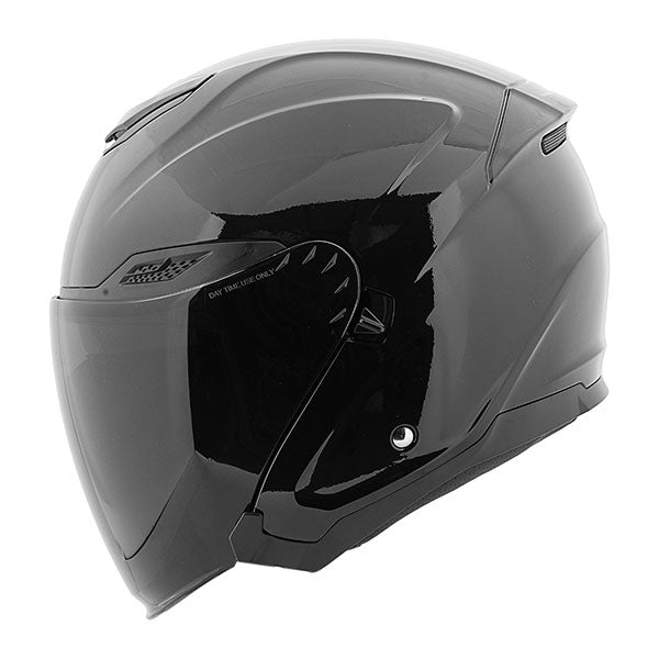 JOE ROCKET RKT 70 SERIES SOLID OPEN FACE HELMET MEDIUM BLACK JRC24180-3