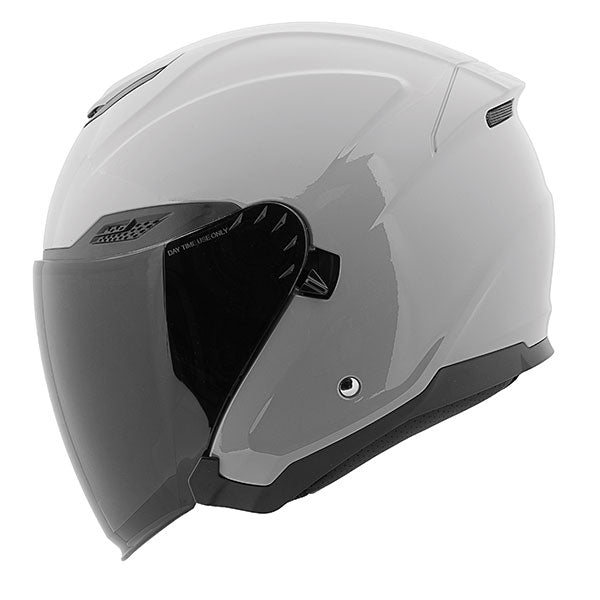 JOE ROCKET RKT 70 SERIES SOLID OPEN FACE HELMET XL GREY JRC24180-11
