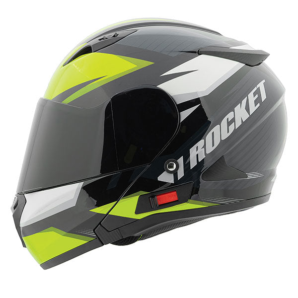 JOE ROCKET RKT 300 SERIES ALTER EGO FULL FACE MODULAR HELMET 2XL HIGH-VISIBILITY JRC24184-10