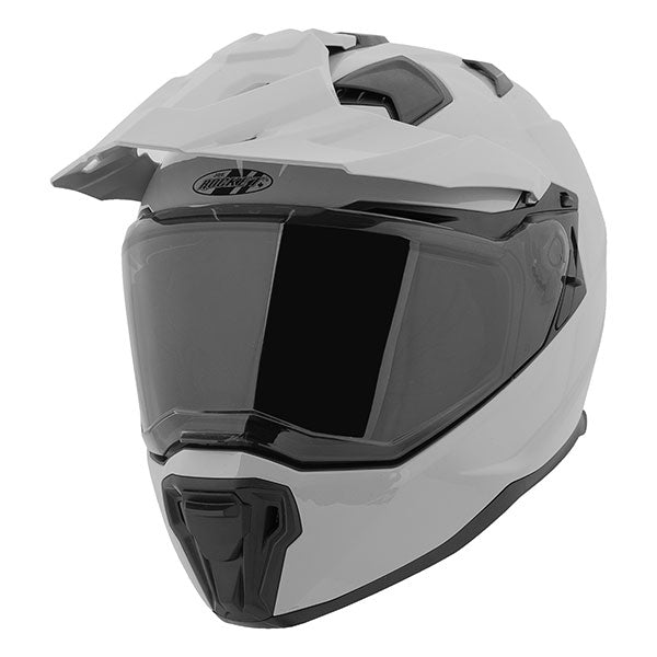 JOE ROCKET RKT 400-SERIES SOLID FULL FACE ADVENTURE HELMET MEDIUM GREY JRC24185-9