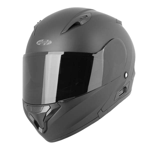JOE ROCKET RKT 300 SERIES - SOLID FULL FACE MODULAR HELMET MATTE BLACK MEDIUM JRC25184-6