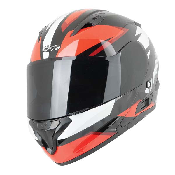 JOE ROCKET RKT 300 SERIES ALTER EGO FULL FACE MODULAR HELMET GLOSS GREY/RED XL JRC25185-4