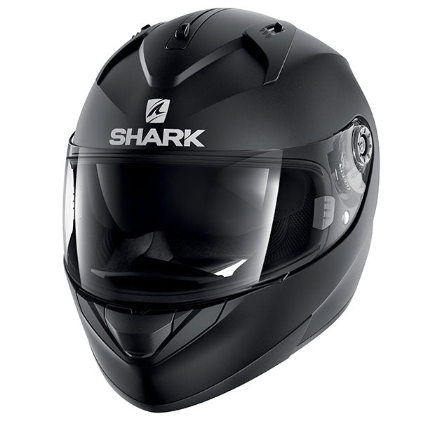 SHARK RIDILL FULL FACE HELMET LARGE - MATTE BLACK - SINGLE LENS HE0502D KMA L