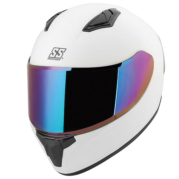 SPEED AND STRENGTH SS750 LIGHTSPEED FULLFACE HELMET LARGE MATTE WHITE SSC23180-30