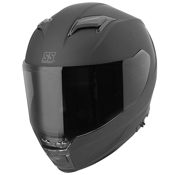 S&S SOLID SPEED SS1650 FULL FACE HELMET XL MATTE BLACK SSC23180-4