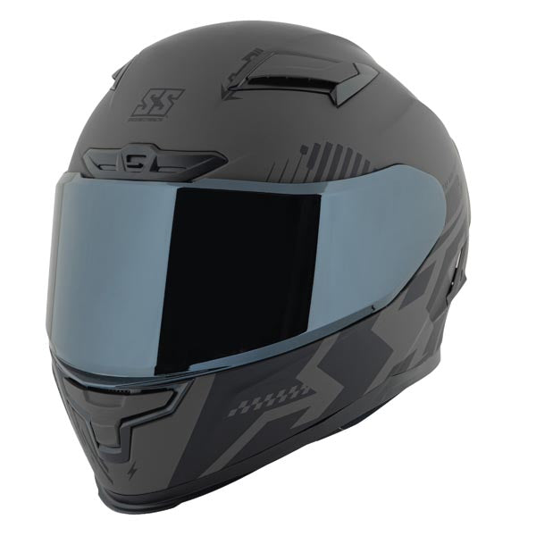 SPEED & STRENGTH SS760 TOP DEAD CENTER FULL FACE HELMET MATTE BLACK MEDIUM SSC27180-3