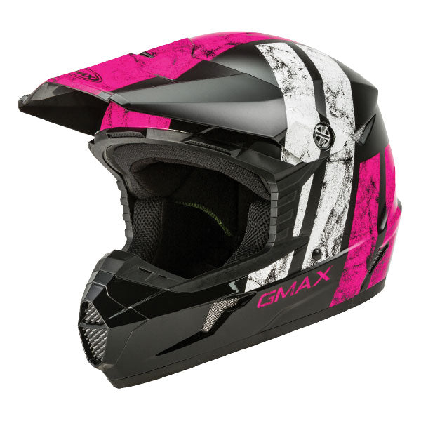 DOMINANT MX46 MX HELMET SMALL BLACK/PINK/WHITE G3464404