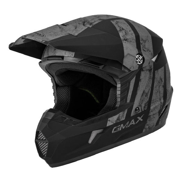DOMINANT MX46 MX HELMET SMALL MATTE BLACK/GREY G3464504
