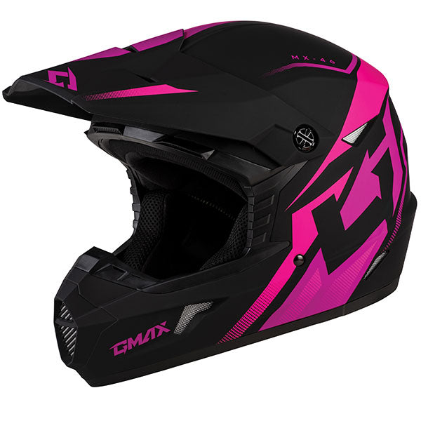 GMAX MX46 COMPOUND MX HELMET PINK LARGE D3464346
