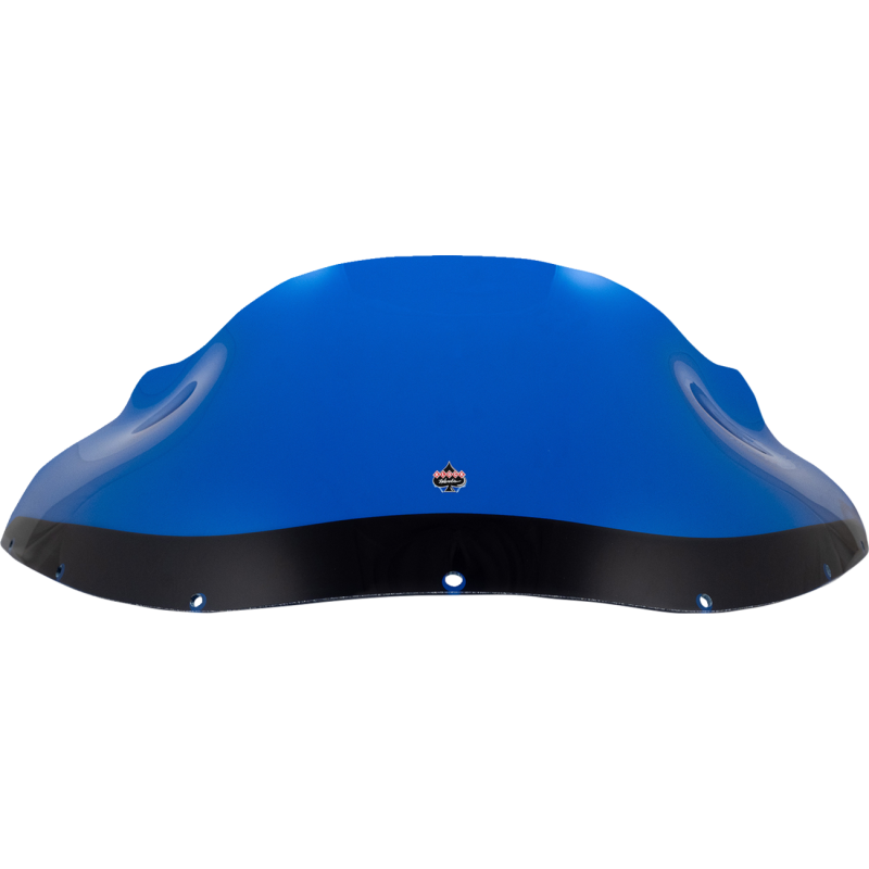 KLOCK WERKS WINDSHIELD FLARE FXRP 9" BLUE KWW-02-0615