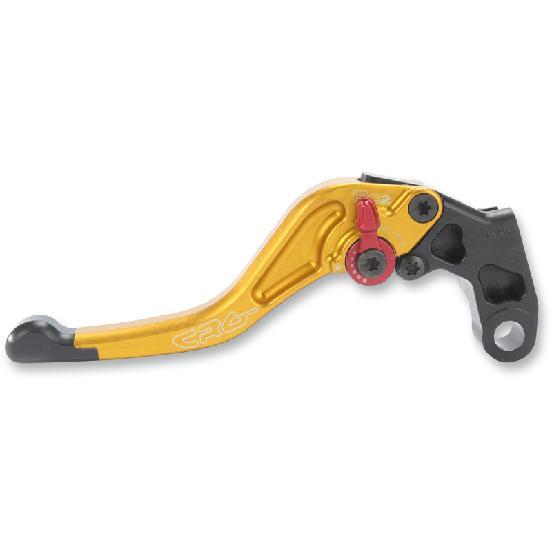 CRG CLUTCH LEVER RC2 SHORT GOLD 2AN-614-H-G