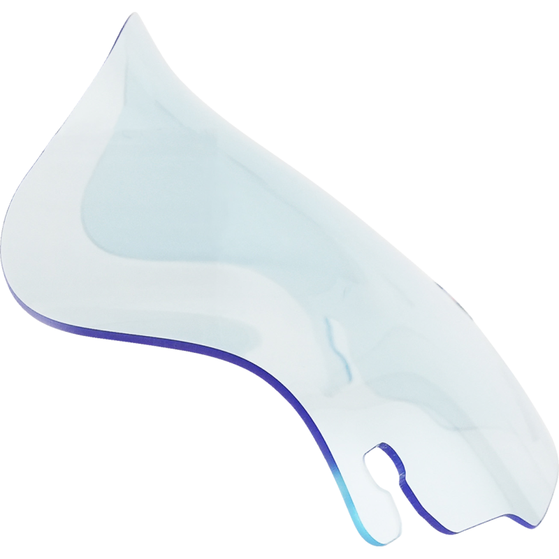 KLOCK WERKS WINDSHIELD FLH 6.5" BLUE KWW-01-0642