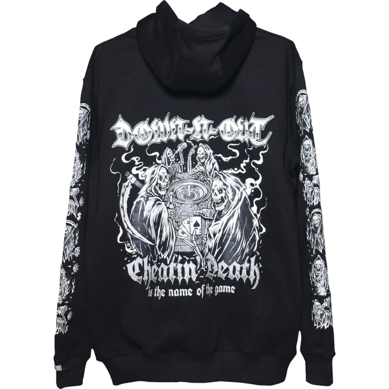 LETHAL THREAT HOODY PULOVR CHTDTH BK SM HD10054S