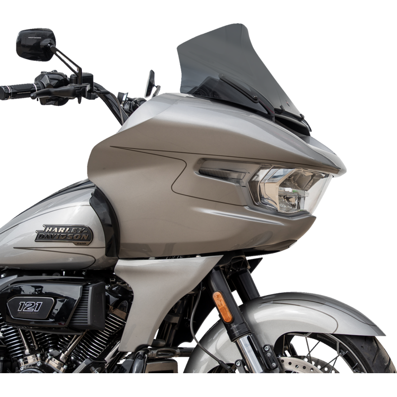 KLOCK WERKS FLTR -2023+ -FLARE WINDSHIELD 12" PRO TOURING - DARK SMOKE KWW-01-0705-DS