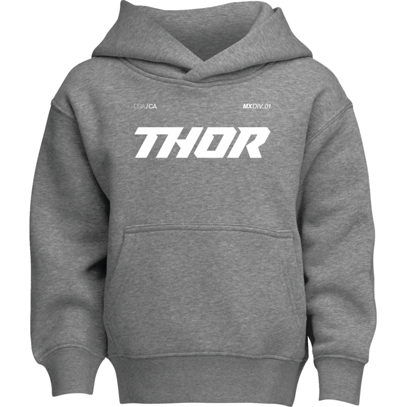 THOR HOODIE YOUTH BRAVE HTR GRAY XL 3052-0713