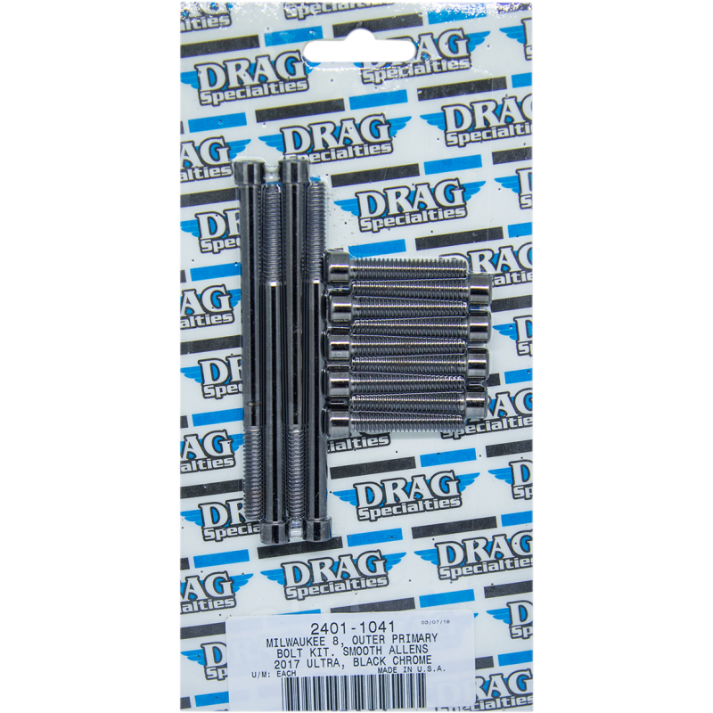 DRAG SPECIALTIES BOLT KIT M8 OUTPRIM B/C S MK787SBK