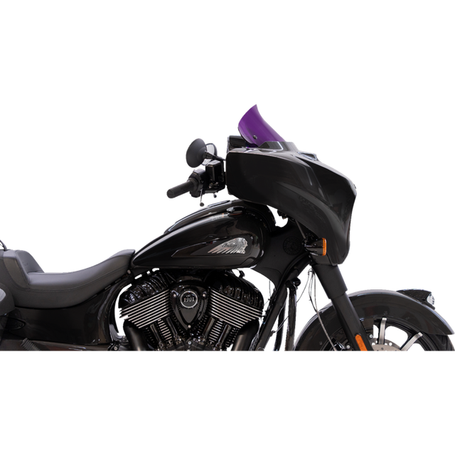 KLOCK WERKS CHIEFTAIN - 14-24 - FLR WINDSHIELD - 10" -PURPLE KWW-04-0641