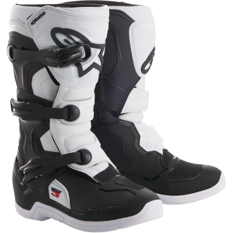 ALPINESTARS BOOT T3S YTH BK/WT 8 2014018-12-8