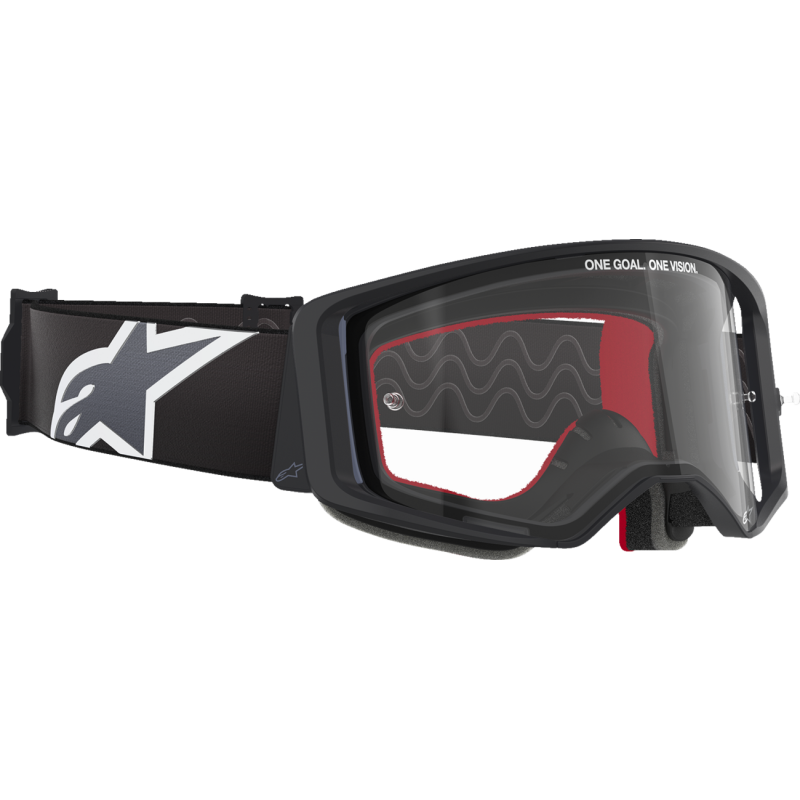 ALPINESTARS GOGGLES GOGGLE SUPERTECH CORP BLK/GRY/CLR 5100125-1507