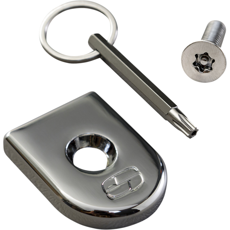 SADDLEMEN SCREW SEAT SECURITY CHRME 8911C