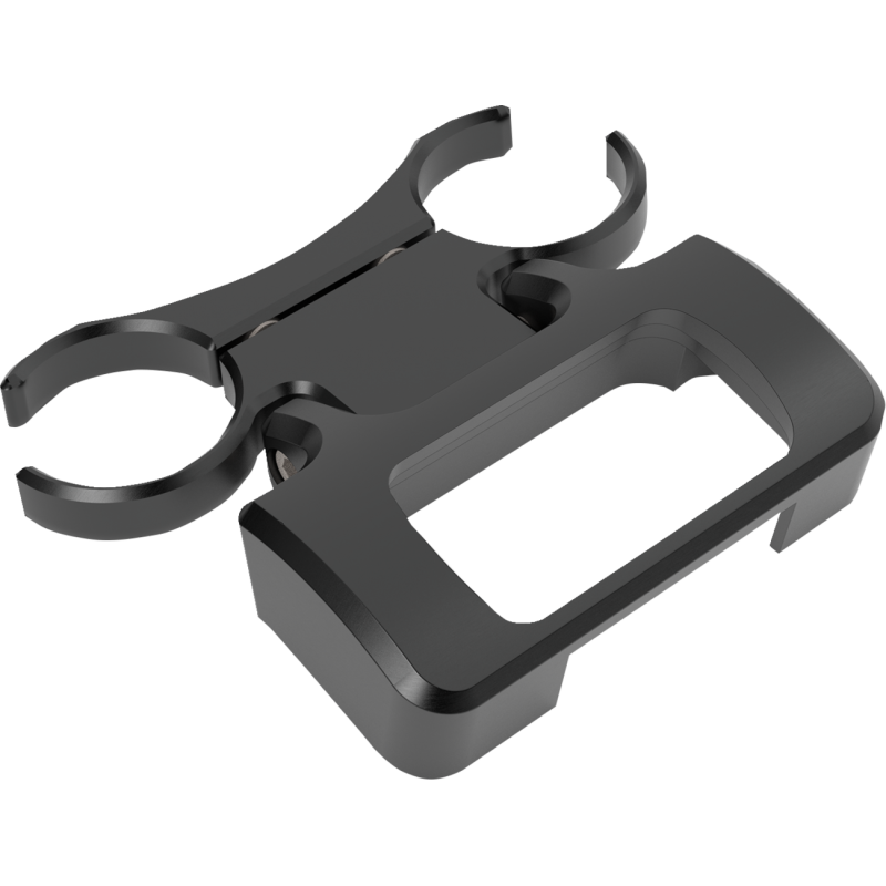 LA CHOPPERS GAUGE MOUNT T-BAR SOFTAIL 1.25" BLACK LA-7398-10B