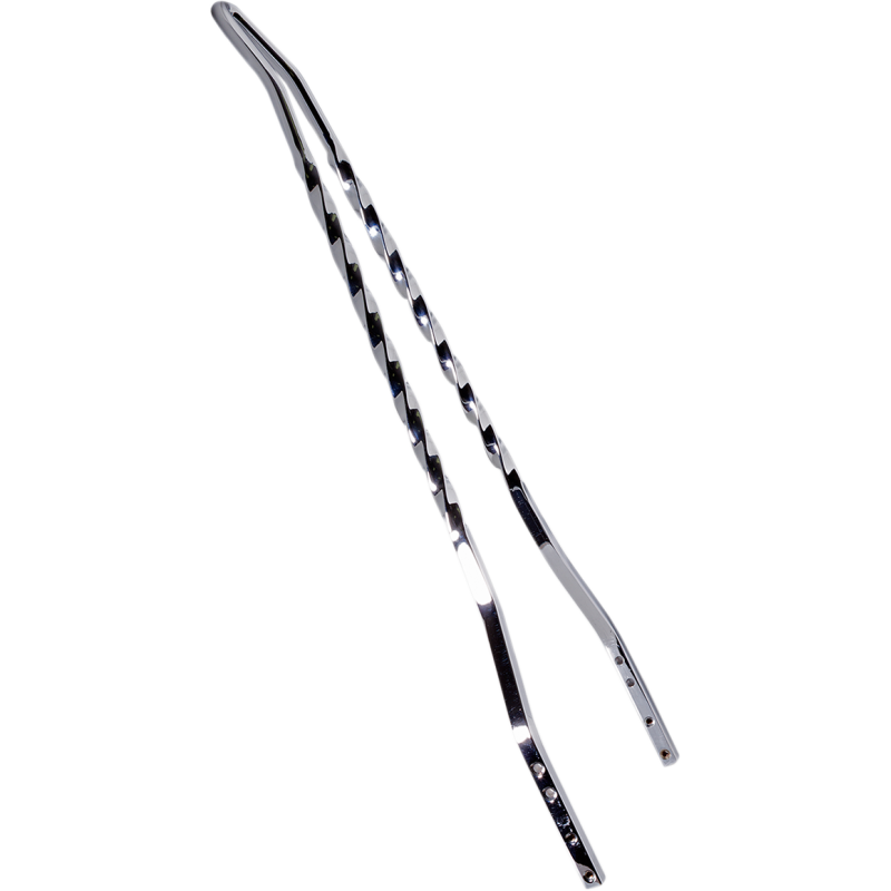 CYCLE VISIONS SISSY BAR TWIST 30" BLK CV8040B