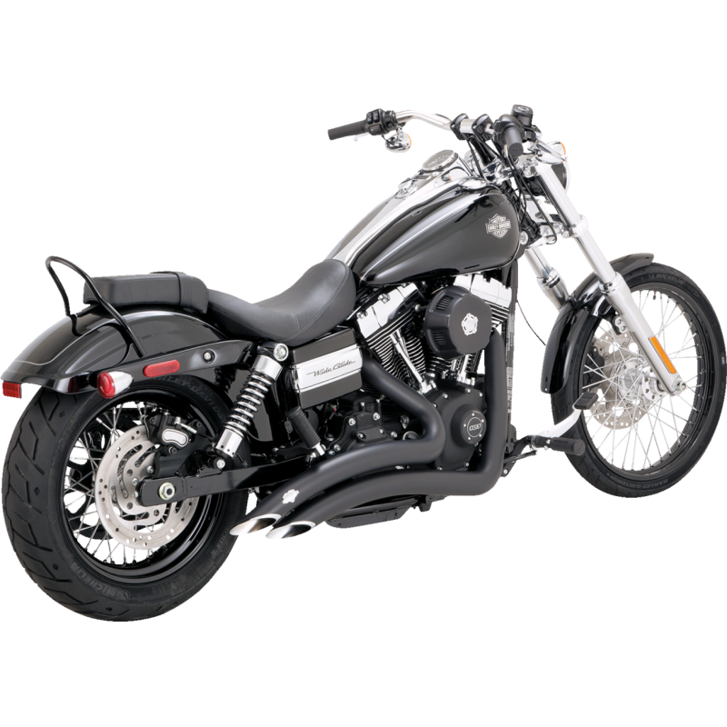 VANCE & HINES 12-17 DYN EXHAUST BIG RADIUS BLK PCX 43371