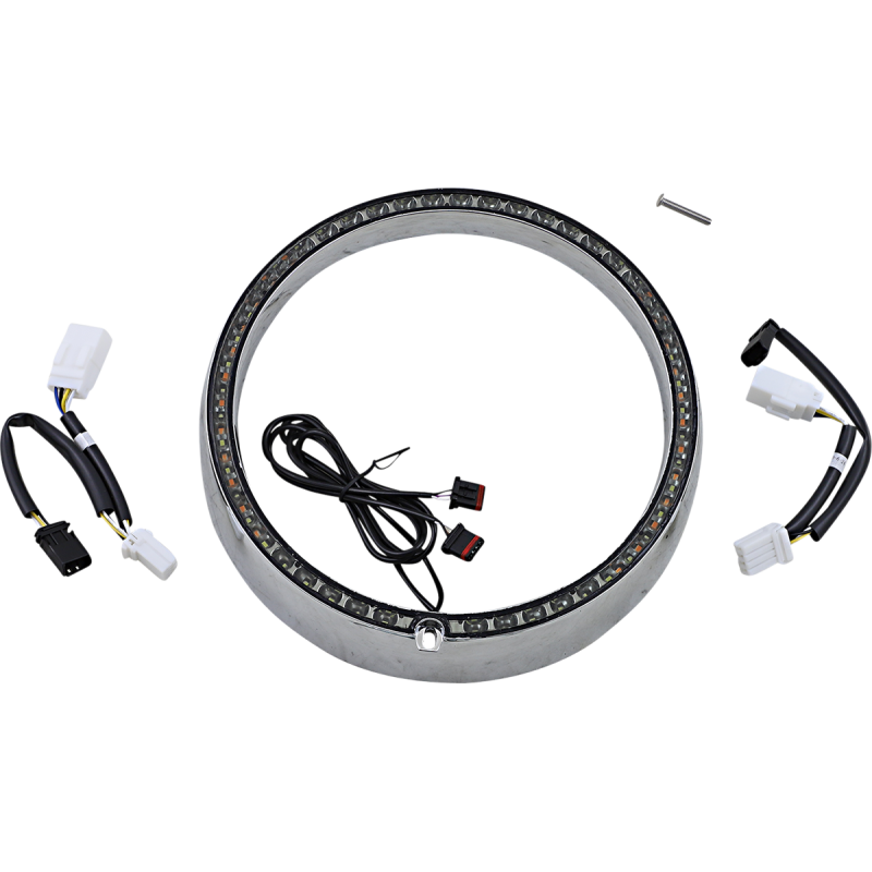 CUSTOM DYNAMICS TRIM RING CHR STD TSGNAL PB-7TR-AW-2C