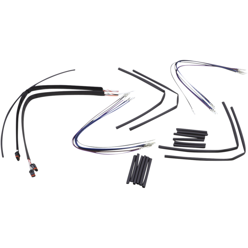 BURLY BRAND CONTROL KIT - 14" APE HANGER HANDLEBARS - ABS B30-1122