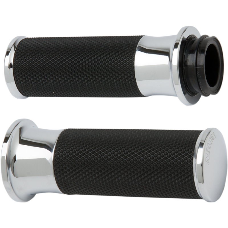 ARLEN NESS GRIPS SMOOTHIE H-D CBL LONG CHR 07-320