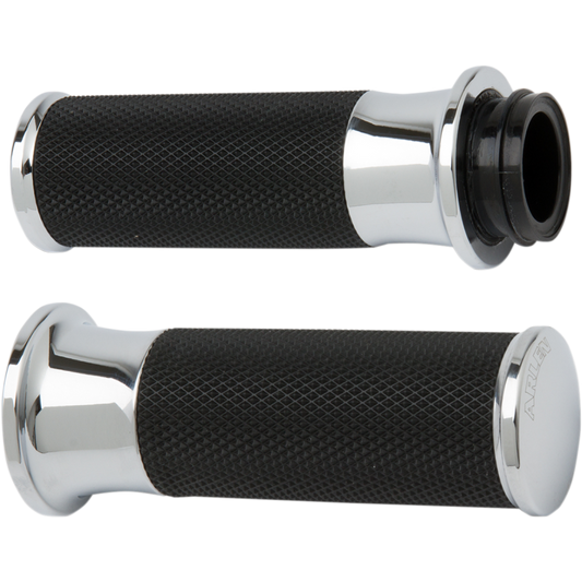 ARLEN NESS GRIPS SMOOTHIE H-D CBL LONG CHR 07-320