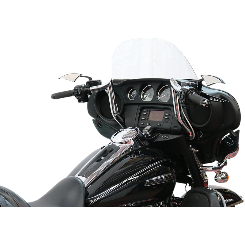 PAUL YAFFE BAGGER NATION HANDLEBAR MBB 10 96-18 FLHT GL/BLK" MBB125-10 B-1