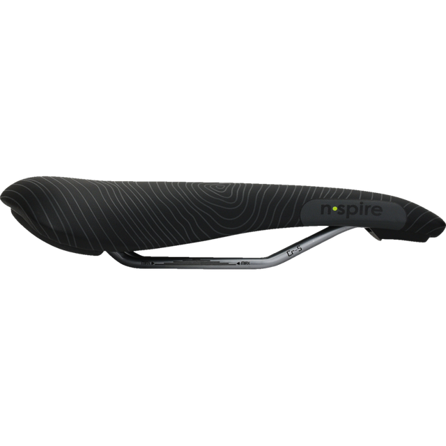 SMANIE SEATS NSPIRE SPORT SADDLE BLACK STEEL RAIL A0016410076
