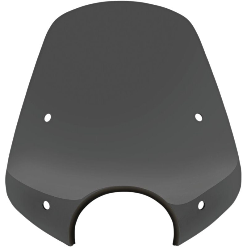 MEMPHIS SHADES METRIC MEMPHIS POP TOP WINDSHIELD-DARK BLACK SMOKE MEP55110