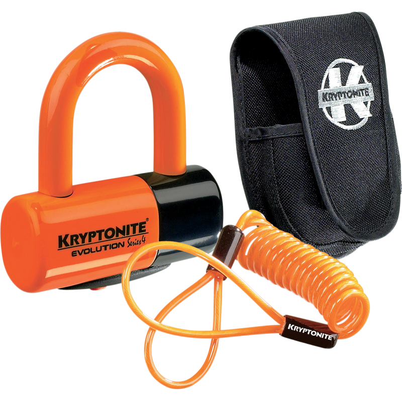KRYPTONITE EVO 4 14MM DISC LOCK-ORANGE 720018999591