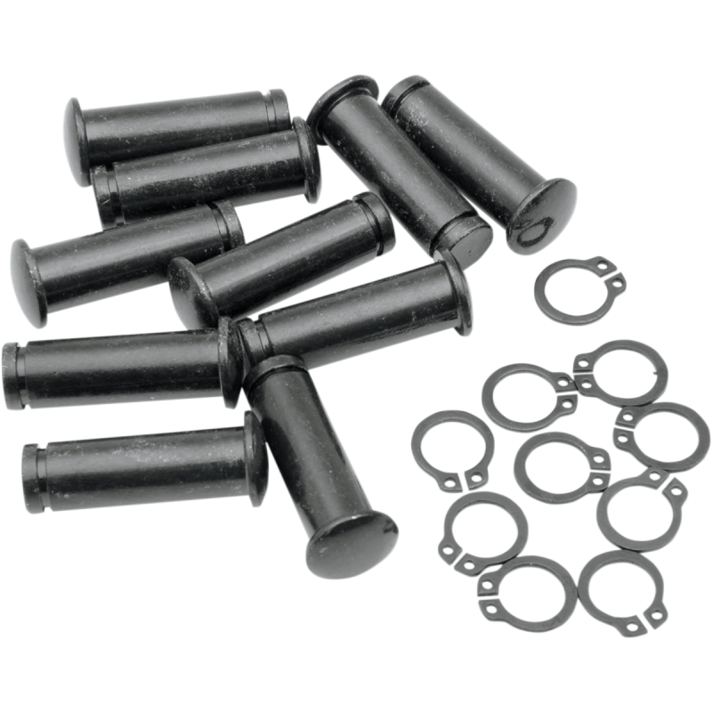 DRAG SPECIALTIES 82-17 MODELS BLK LVR PIVOT PINS 10PK 0613-0797